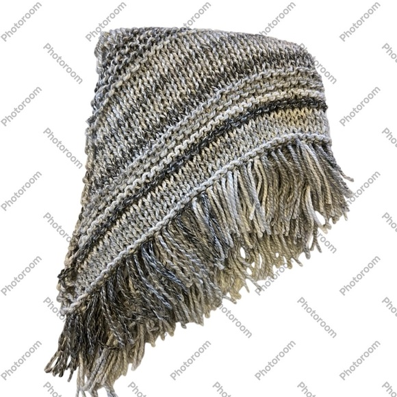 NWOT HAND KNIT SHAWL 100% Acrylic from Denmark Various Colors - Picture 8 of 8